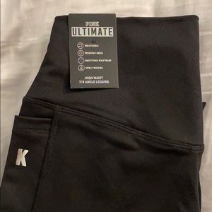 Pink ultimate high waist 7/8 ankle legging